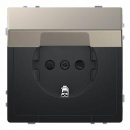Изображение продукта Розетка Schneider Electric Merten D-Life 16A с/з и крышкой 